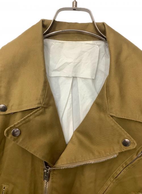 Midorikawa（ミドリカワ）Midorikawa (ミドリカワ) レイヤードコットンダブルジャケット ブラウン サイズ:FREEの古着・服飾アイテム