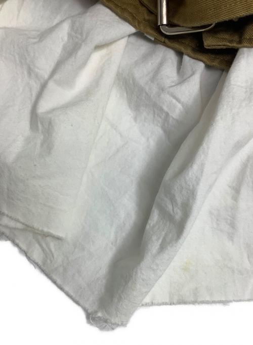 Midorikawa（ミドリカワ）Midorikawa (ミドリカワ) レイヤードコットンダブルジャケット ブラウン サイズ:FREEの古着・服飾アイテム