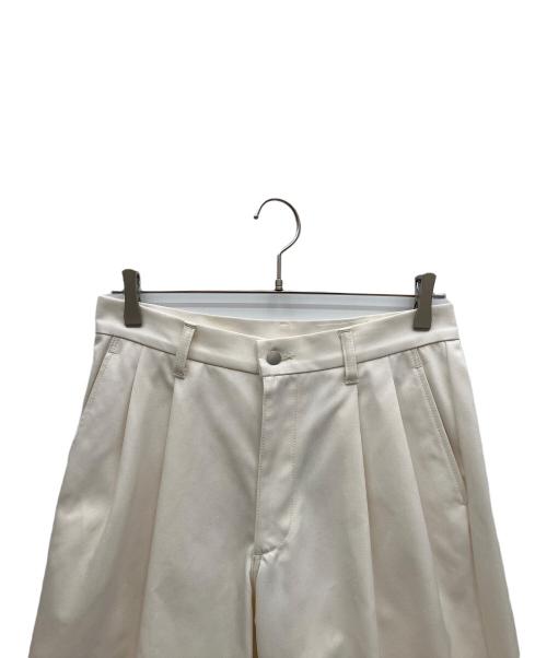 Cliche（クリーシェ）Cliche (クリーシェ) EX WIDE TROUSERS オフホワイト サイズ:Mの古着・服飾アイテム