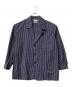 Marvine Pontiak Shirt Makers（マーヴィンポンティアックシャツメイカーズ）の古着「3 Button Shirt Jacket(３ボタンシャツジャケット)」｜ネイビー