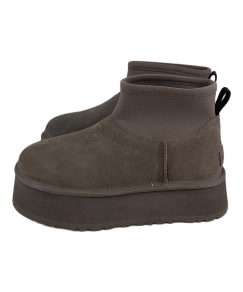 UGG（アグ）UGG (アグ) クラシック ミニ ディッパー ブラウン サイズ:25の古着・服飾アイテム