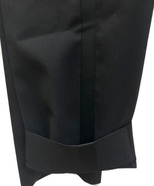 CELINE（セリーヌ）CELINE (セリーヌ) サイドラインスラックス ブラック サイズ:38の古着・服飾アイテム