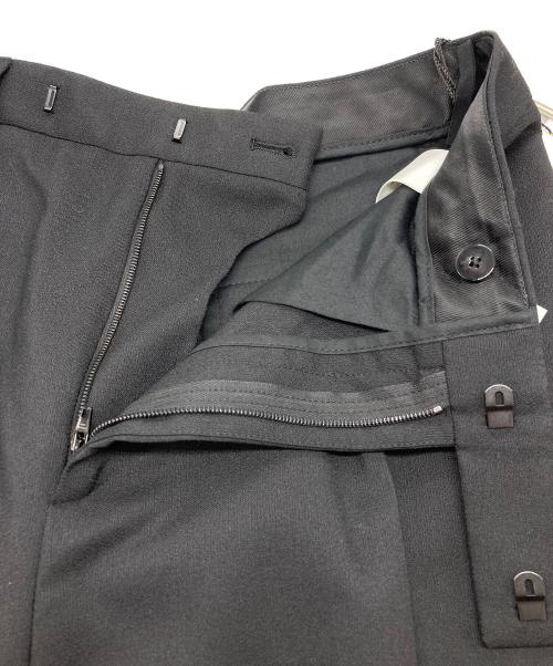 CELINE（セリーヌ）CELINE (セリーヌ) サイドラインスラックス ブラック サイズ:38の古着・服飾アイテム