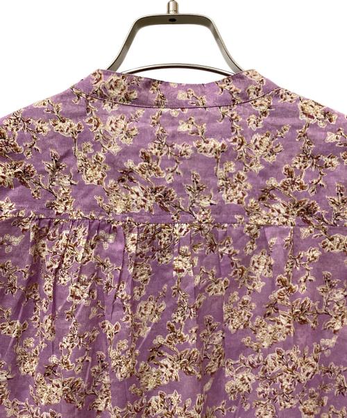 ISABEL MARANT ETOILE（イザベルマランエトワール）ISABEL MARANT ETOILE (イザベルマランエトワール) コットン フラワープリントブラウス パープル サイズ:36の古着・服飾アイテム