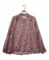 ISABEL MARANT ETOILE（イザベルマランエトワール）の古着「コットン フラワープリントブラウス」｜パープル