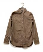 MADISON BLUEマディソンブルー）の古着「MADAME SHIRT SUL OW」｜ブラウン