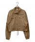 NIKE（ナイキ）の古着「WMNS NSW AIR WOVEN MOD CROP JACKET」｜ベージュ