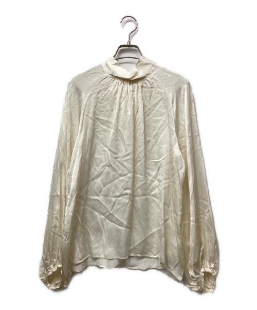 COCUCA（コキュカ）COCUCA (コキュカ) ボウタイブラウス ベージュ サイズ:FREEの古着・服飾アイテム