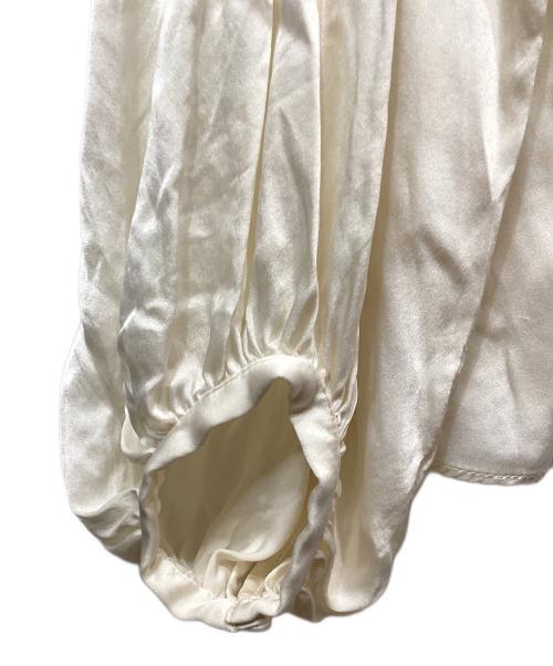 COCUCA（コキュカ）COCUCA (コキュカ) ボウタイブラウス ベージュ サイズ:FREEの古着・服飾アイテム