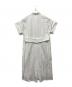 ADORE (アドーア) ハイカウントコットンワンピース ホワイト サイズ:38：14000円