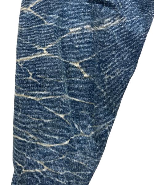 Acne studios（アクネ ストゥディオス）Acne studios (アクネ ストゥディオス) ユーズド加工 デニムジャケット - レギュラーフィット インディゴ サイズ:EUR 50の古着・服飾アイテム