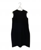 YOKO CHANヨーコチャン）の古着「サイドタックドレス」｜ブラック