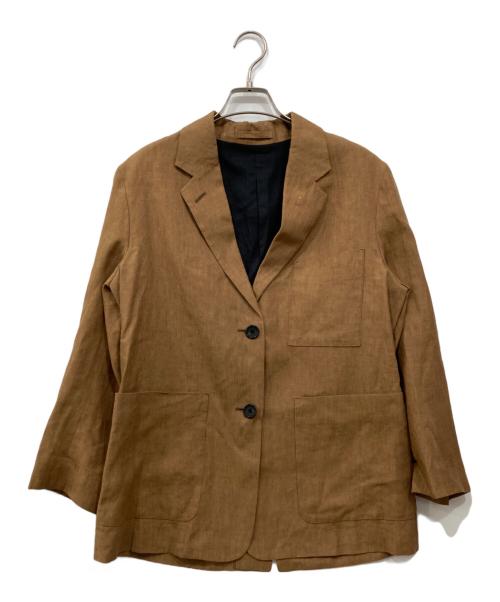 MARGARET HOWELL（マーガレットハウエル）MARGARET HOWELL (マーガレットハウエル) YARN DYED LINEN ブラウン サイズ:1の古着・服飾アイテム