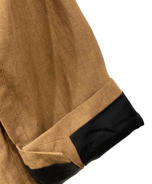 MARGARET HOWELL（マーガレットハウエル）MARGARET HOWELL (マーガレットハウエル) YARN DYED LINEN ブラウン サイズ:1の古着・服飾アイテム