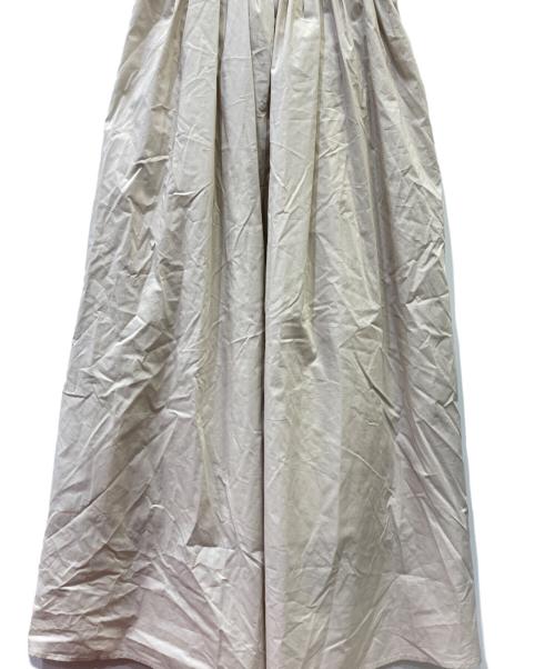 Snidel（スナイデル）Snidel (スナイデル) タンクセットフリルキャミワンピース ベージュ 未使用品の古着・服飾アイテム