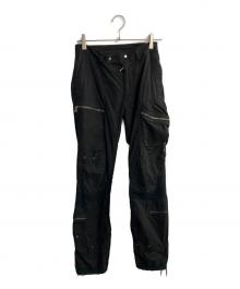 RLX RALPH LAUREN（アールエルエックスラルフローレン）の古着「パラシュートパンツ」｜ブラック