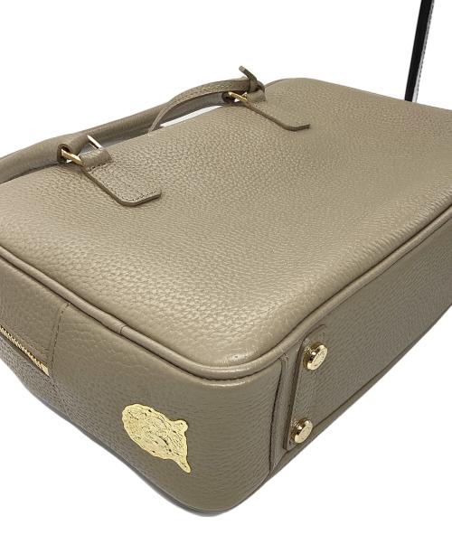 A.D.M.J.（エーディーエムジェイ）A.D.M.J. (エーディーエムジェイ) ハンドバッグ ベージュの古着・服飾アイテム