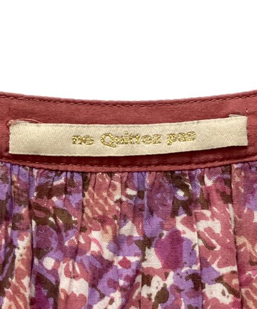 ne quittez pas（ヌキテパ）ne quittez pas (ヌキテパ) COTTON ETHNIC PRINT DRESS ピンク サイズ:Freeの古着・服飾アイテム