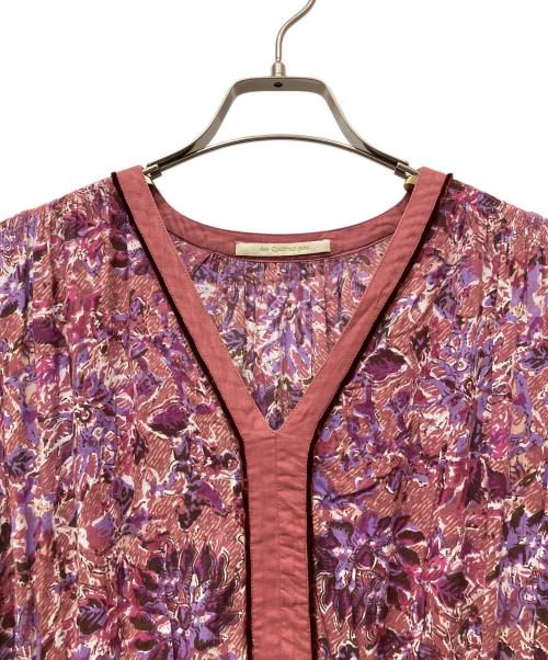 ne quittez pas（ヌキテパ）ne quittez pas (ヌキテパ) COTTON ETHNIC PRINT DRESS ピンク サイズ:Freeの古着・服飾アイテム