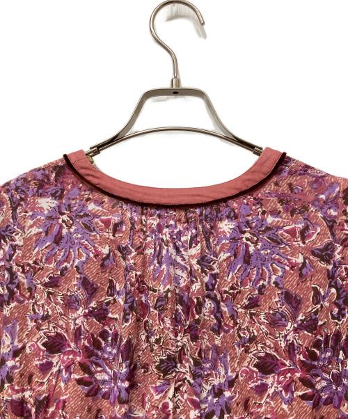 ne quittez pas（ヌキテパ）ne quittez pas (ヌキテパ) COTTON ETHNIC PRINT DRESS ピンク サイズ:Freeの古着・服飾アイテム