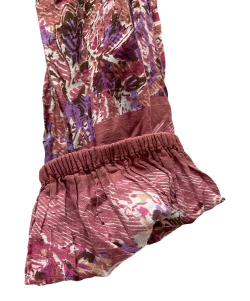 ne quittez pas（ヌキテパ）ne quittez pas (ヌキテパ) COTTON ETHNIC PRINT DRESS ピンク サイズ:Freeの古着・服飾アイテム