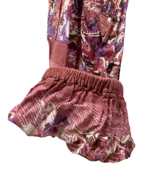 ne quittez pas（ヌキテパ）ne quittez pas (ヌキテパ) COTTON ETHNIC PRINT DRESS ピンク サイズ:Freeの古着・服飾アイテム