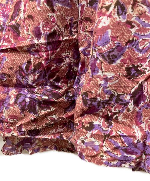 ne quittez pas（ヌキテパ）ne quittez pas (ヌキテパ) COTTON ETHNIC PRINT DRESS ピンク サイズ:Freeの古着・服飾アイテム
