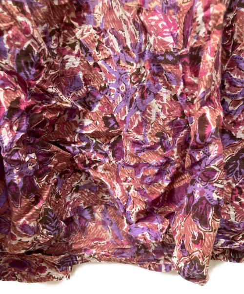 ne quittez pas（ヌキテパ）ne quittez pas (ヌキテパ) COTTON ETHNIC PRINT DRESS ピンク サイズ:Freeの古着・服飾アイテム