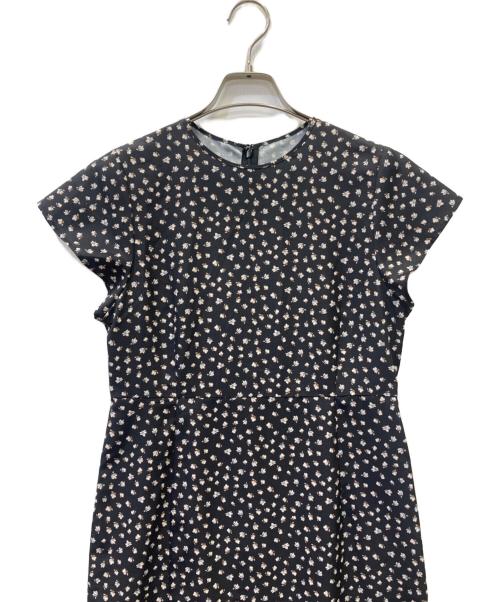 Whim Gazette（ウィムガゼット）Whim Gazette (ウィムガゼット) フラワープリントワンピース ブラック サイズ:Fの古着・服飾アイテム