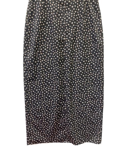 Whim Gazette（ウィムガゼット）Whim Gazette (ウィムガゼット) フラワープリントワンピース ブラック サイズ:Fの古着・服飾アイテム