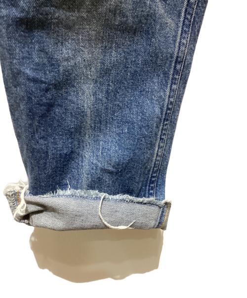 Oblada（オブラダ）Oblada (オブラダ) HIGH WAIST CUT OFF ハイウエストカットオフ インディゴ サイズ:23の古着・服飾アイテム