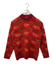 Sportdress Rugaya（－）の古着「クルーネックニット」｜レッド