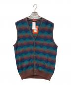 EXAMPLE by MISSONIイグザンプルバイミッソーニ）の古着「ニットベスト」｜グリーン