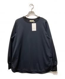 UNITED ARROWS（ユナイテッドアローズ）の古着「ポンチシャツテールカットソー」｜ネイビー