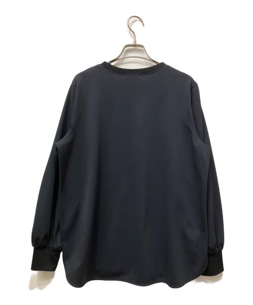 UNITED ARROWS（ユナイテッドアローズ）UNITED ARROWS (ユナイテッドアローズ) ポンチシャツテールカットソー ネイビー サイズ:FREEの古着・服飾アイテム