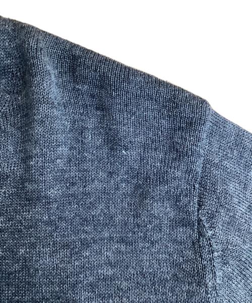 BATONER（バトナ―）BATONER (バトナ―) WASHED HIGH COUNT LINEN CREW NECK L/S　ウォッシュド　ハイ　カウント　リネン　クリー　ネック グレー サイズ:3の古着・服飾アイテム