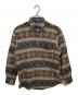 PENDLETON（ペンドルトン）の古着「ネイティブ柄ウールシャツ」｜グレー×ブラウン