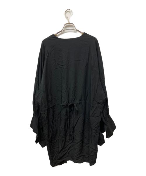 ADORE（アドーア）ADORE (アドーア) ライトキュプラブラウス ブラック サイズ:38の古着・服飾アイテム
