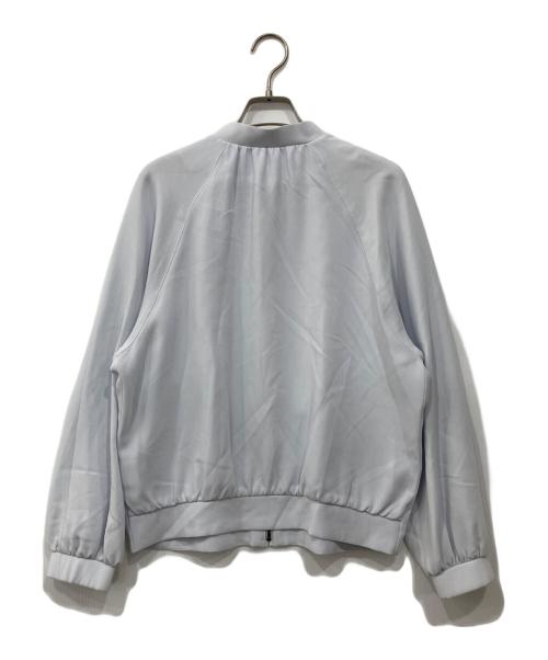 theory（セオリー）theory (セオリー) Row Crepe Karri ブルゾン グレー サイズ:38の古着・服飾アイテム