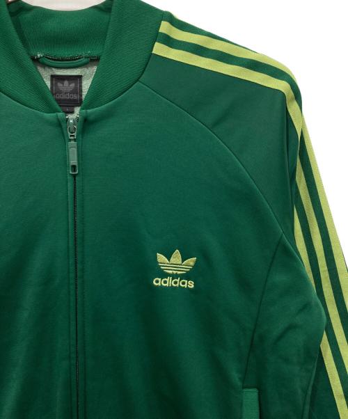adidas（アディダス）adidas (アディダス) ATP復刻モデル トラックジャケットジャージ グリーン サイズ:Lの古着・服飾アイテム