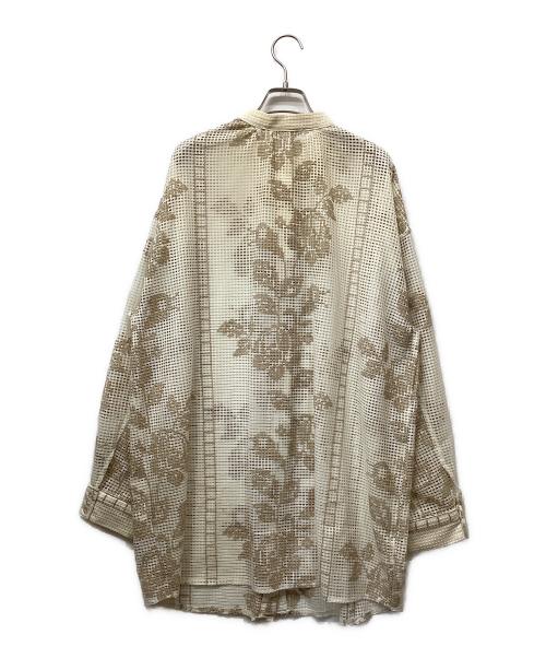 Ameri（アメリ）AMERI (アメリ) MEDI CROSS SHIRT アイボリー サイズ:Fの古着・服飾アイテム