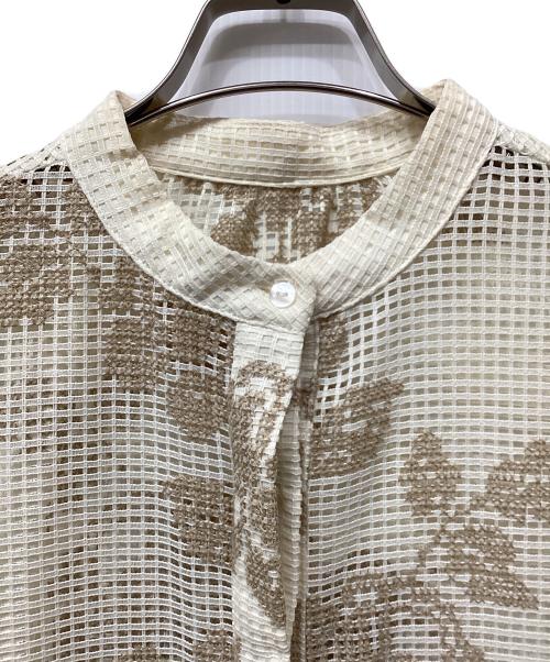 Ameri（アメリ）AMERI (アメリ) MEDI CROSS SHIRT アイボリー サイズ:Fの古着・服飾アイテム