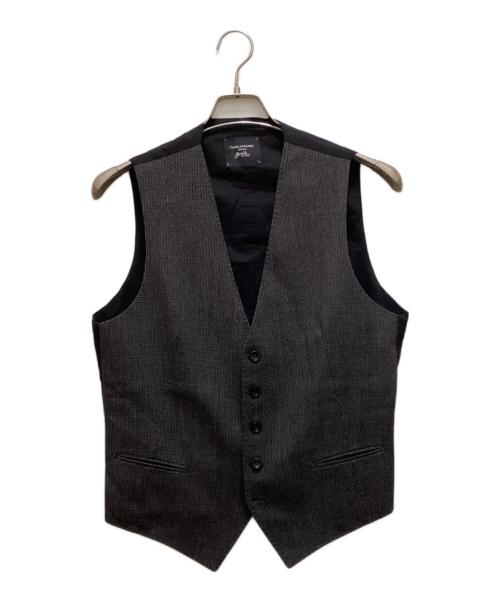 TAGLIATORE（タリアトーレ）TAGLIATORE (タリアトーレ) Brilla per il gusto (ブリッラ ペル イルグースト) コラボ BRIAN/F ジレ グレー サイズ:48の古着・服飾アイテム