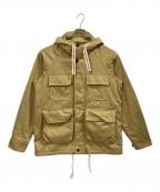 maison kitsuneメゾンキツネ）の古着「マウンテンパーカー」｜ベージュ