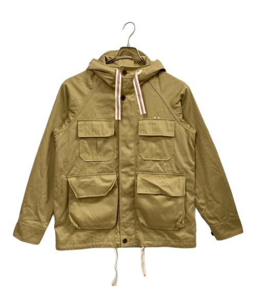 maison kitsune（メゾンキツネ）maison kitsune (メゾンキツネ) マウンテンパーカー ベージュ サイズ:Sの古着・服飾アイテム