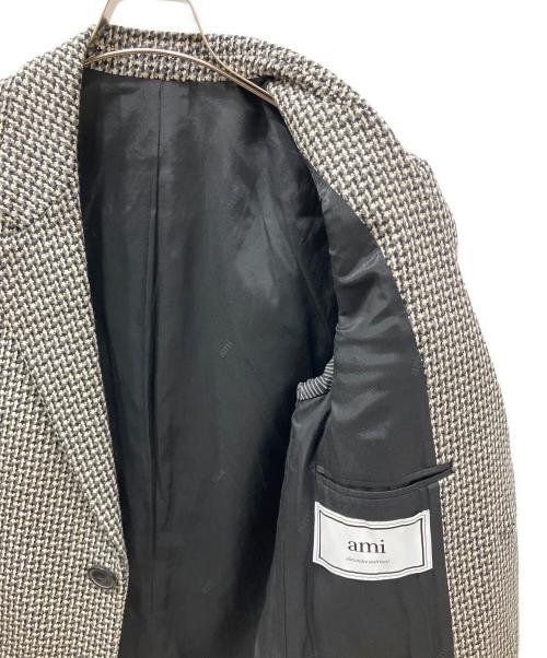 AMI Alexandre Mattiussi（アミアレクサンドルマテュッシ）AMI Alexandre Mattiussi (アミアレクサンドルマテュッシ) チェスターコート グレー サイズ:44の古着・服飾アイテム