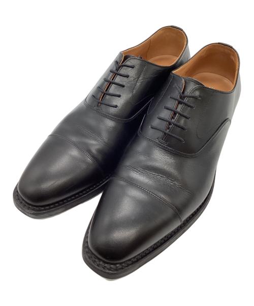 SCOTCH GRAIN（スコッチグレイン）SCOTCH GRAIN (スコッチグレイン) ストレートチップシューズ ブラック サイズ:25 1/2の古着・服飾アイテム