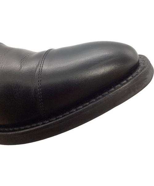 SCOTCH GRAIN（スコッチグレイン）SCOTCH GRAIN (スコッチグレイン) ストレートチップシューズ ブラック サイズ:25 1/2の古着・服飾アイテム