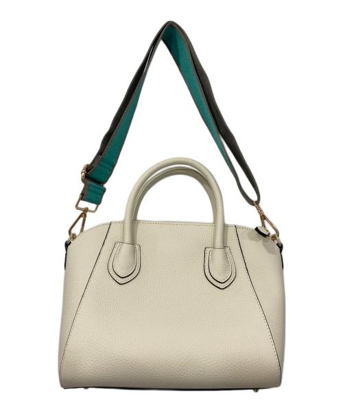 HAYNI.（ヘイニ）HAYNI. (ヘイニ) 本革2wayショルダートートバッグ ホワイトの古着・服飾アイテム