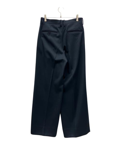 beautiful people（ビューティフルピープル）beautiful people (ビューティフルピープル) worsted gabardine wide straight ネイビー サイズ:38の古着・服飾アイテム